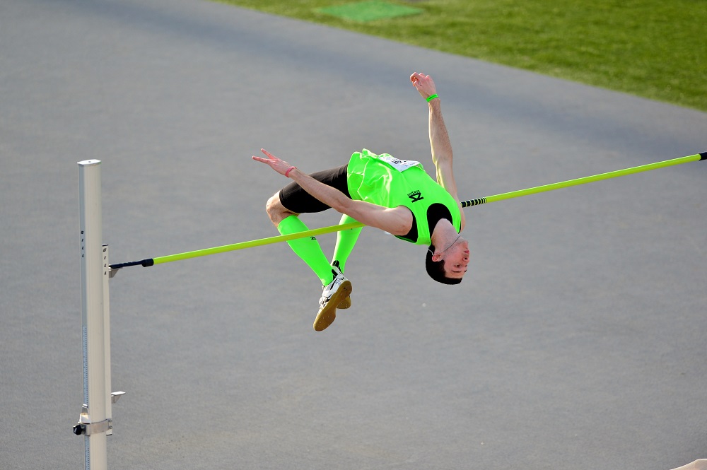 High Jumpers at 2014 USA Track and Field Outdoor Championships Wear